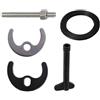 TopHomer 1 set di strumenti rondelle dadi rubinetto strumento di fissaggio accessori per rubinetto lavabo rubinetto montaggio di fissaggio rubinetto rondella rubinetto dado manicotto vite asta chiave di