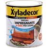 Xyladecor FINITURA IMPREGNANTE A CERA PER LEGNO Interni ed Esterni a Base Acqua colore DOUGLAS 750ML, 750 ML