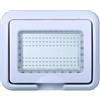 IXTRIMA Placca con coperchio e Supporto da esterno Ip55 3 posti (idrobox) compatibile con Bticino Living Light, supporto stagno 3P COLORE bianco