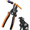 Preciva Pinze a Sgancio per Raccordi Pneumatici a Innesto Rapido | Pinza a Rilascio Universale per Tubi 4‑10 MM, Attrezzi di Smontaggio per Raccordo e Tubo Compressore Aria