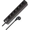 Brennenstuhl BS-1153260000-Tomas mult.Ecolor 1,5m6T Negro