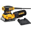 DEWALT Levigatrice Orbitale 1/4 Foglio 230W Hook & Loop, DWE6411-QS | Levigatrice orbitale 230W 1/4 foglio con piastra Hook & Loop, basse vibrazioni e compatibilità AirLock