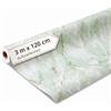 Dalsys Rivestimento da parete autoadesivo, rotolo da 3 m x 120 cm, in PVC | Pannelli da parete effetto marmo, rivestimento flessibile per bagno, spessore del materiale 2,3 mm, paraspruzzi per cucina