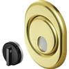 nextradeitalia 1 PZ DEFENDER MAGNETICO MRM29 DISEC OTTONE LUCIDO CH 3 F.SAG I.MM 38 D.MM 50 H.MM 20