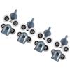 Generic Set di Rotelle per Porta Doccia, Set di Ruote Superiori Inferiori Scorrevoli per Porte in Vetro da 5-6 Mm, Guide per Pulegge Resistenti All'usura per la Maggior Parte delle Cabine Doccia, 8