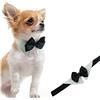 L-Peach Cravatte a Papillon per Animali Domestici Regolabile Legame dell'Arco Cravatta per Natale Halloween Cosplay Costume Accessori per Cane