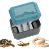 JINGLING Cockroach Feeder, Rettile Feeder Box, Scatola di schiusa di Serpente di Viaggio, Animali Rettili Habitat, Gabbia di Trasporto Tartarughe, Case di Riproduzione Animali Traspiranti per Drago