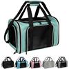 Top tasta Trasportino morbido per animali domestici (cani e gatti) di piccola e media taglia (fino a circa 6,8 kg), borsa portatile, pieghevole e approvata per i viaggi in aereo (verde, 46 x 28 x 28 cm)