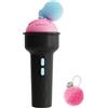 Generico Electric Cat Teaser - Fun Ice Cream Shape Teasing Wand | Automatic Cat Toys for Indoor for Indoor Kitten Play Boredom Exercise