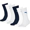 PUMA Easy Rider Classic Sock Unisex - Bambini e ragazzi (Pacco da 6)