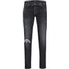 JACK & JONES Slim Fit Jeans Jjiglenn Jjoriginal CB 053 Slim Fit Jeans | Slim Fit, Strappato, Casual, Temperatura massima di 40°C ciclo molto delicato