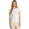 Calvin Klein Donna T-Shirt Maniche Corte Institutional Graphic Slim Fit, Bianco (Bright White), XXXL