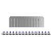 NAVIMOW Segway Navimow Lame di Ricambio Plus | (12 Pezzi) Compatibile i1, i2 AWD, i2 LiDAR, i2 LiDAR Pro, X3, X4, H2, H1, Terranox