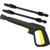 TOOSOAR Idropulitrice Pistola, Compatibile Kärcher K2-K7, Set di 2 Lanci (Spray Piatto & Raggio Concentrato), Accessorio per Auto Giardino Pavimento