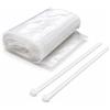 YYHCC Tubo per grondaia, 20 cm x 10 m, tubo di scarico temporaneo | Per tubi di scarico, larghezza 20 cm, lunghezza 10 m, provvisorio, facile da montare