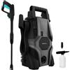 Cecotec Idropulitrice ad Alta Pressione HydroBoost 1400 Car&Garden. 1400W, 105bar, 408L/h, Pompa HardPump, Pistola Regolabile, Accessori per Giardino e Auto, Facile Trasporto, Filtro Anticalcare