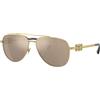 Versace 0VK2002 52 10025A Occhiali da sole, Unisex-Adult, Multicolore (Multicolore), Taglia unica