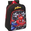 safta SPIDER-MAN - Zaino scolastico per bambini, con motivo animato, adatto per bambini in età scolare, comodo e versatile, qualità e resistenza 26 x 11 x 34 cm