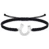 Miss Lovie Bracciale a ferro di cavallo, in argento sterling 925, per bambine, donna, idea regalo, senza nichel, ipoallergenico, per comunione, cresima, con confezione regalo