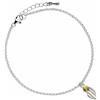 Harry Potter The Carat Shop - Bracciale in oro Sterling 18 + 4 cm, in argento Sterling