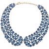 Ranuw Collana con cristalli scintillanti, design in lega leggera, per eventi formali, accessori alla moda, gioiello versatile con cristalli