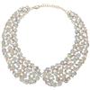 Ranuw Collana con cristalli scintillanti, design in lega leggera, per eventi formali, accessori alla moda, gioiello versatile con cristalli