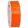 PRÄSENT C.E. PATTBERG Nastro colore arancia, rotolo nastro regalo, lungh. 91 m, largh. 40 mm, per decorare, abbellire pacchetti di Natale e pacchi regalo in ogni occasione