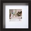 walther design Nera 20 x 20 cm con passe-partout, Cornice in Legno Stoccolma EA222B