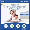 Four Seasons Essentials Coprimaterasso con cerniera, impermeabile, ipoallergenico, di alta qualità, protegge da liquidi, umidità, polvere, allergeni, traspirante, silenzioso