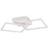 Reality Leuchten Reality LED - Plafoniera Trail R64492131, in metallo bianco opaco, con LED, 20 Watt