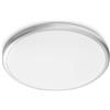 Philips LED Spray Lampada da soffitto, Argento | Luce bianca calda, 17 W, Non dimmerabile, Distribuzione uniforme della luce, Facile da installare