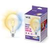 WiZ Lampadina Globo Smart LED WiFi, Luce Bianca da Calda a Fredda, Filamento, E27, equivalente a 60W, Tecnologia SpaceSense, Controllo Vocale (Alexa, Apple HomeKit, Google Home)