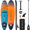 AQUALUST 12.0 iSUP Board Stand Up Paddle Surfboard Set completo gonfiabile 365cm - Contenuto: Boardset+Paddle