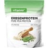 vit4ever Proteine di Pisello in Polvere - 1000 g - 87% Proteine - Vegano | 100% Isolato - Da Piselli Gialli - Naturale - Senza additivi - Senza Glutine - Senza Lattosio - Testato in Laboratorio