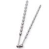PIAOAO Dilatatore Tubo uretrale in acciaio inox Bacchetta per occhi di cavallo Dilatazione Masturbazione Giocattolo maschile Plug uretrale morbido F02 (S+L)
