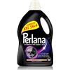 Perlana Detersivo lavatrice liquido per scuri e neri, 58 lavaggi | In formula liquida, Per tutti i capi scuri, Per fibre rinnovate