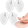 UNIHOC Protezione per Sandali Infradito, 2 Paia Antiscivolo Infradito Pad, Protezioni per Dita Dei Piedi, Sandali in Gel Cuscini, Cuscini in Gel per Infradit