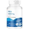 Vitamintrend PEA 1200mg, 180 compresse, 1200mg di palmitoiletanolamide al giorno, facili da deglutire, ad alto dosaggio, vegane senza stearato di magnesio, prodotte in Germania