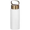 Ichendorf Lampada Wireless Andon, Batteria USB, 3 Livelli di Luminosità, Vetro Borosilicato Soffiato, Satinato - Ottone, Ø 9,5 x h 29 cm