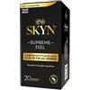 SKYN Supreme Feel: Set di 20 preservativi | SKYNFEEL - Senza lattice, da uomo, ultrasottili, lisci, a forma dritta