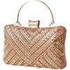 CORIOS Borsetta da Sera da Donna Strass Clutch Borsa Scintillante Formale Borsa a Spalla Pochette Piccolo con Catena Elegante Borsa a Tracolla per Cerimonia Ballo Cocktail Festa Champagne