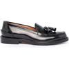 RAF Mocassini A104PN Donna con Fiocco in Pelle - Nero