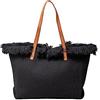 CORIOS Borsa a Mano in Tela Borse a Spalla Donna Alta Capacità Borsa Spiaggia Bohemien Borse Tote Casuale Borse a Tracolla con Nappe per Viaggio Vacanza Uso Quotidiano Nero