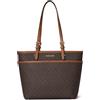 Michael Kors Winston - Borsa tote con cerniera superiore, misura media