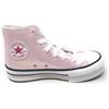 Converse Chuck Taylor all Star Bambina Hi A17128C,Rosa Glitter,Suola Ammortizzata,Tessuto Puntale in Gomma (Rosa, Sistema Taglie Calzature EU, Adolescente, Numero, Media, 34)