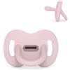 Suavinex, Ciuccio Interamente in Silicone, Neonato 0/6 Mesi, Neonato, Lilla Soft