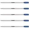 NEO+ Ricariche per penna a sfera, 8513, compatibili con penne cross 5 x BLUE INK CR 5 x inchiostro blu.