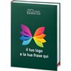 GFD GIMAX Agenda A4 Giornaliera 2027 Personalizzabile con Logo e Frase - Ideale per Ricordarti i tuoi Appuntamenti - Agenda 2027 BLU - Formato A4 21x30 cm- Disponibile in Diversi Colori (VERDE)