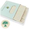 Ioggtser Sigillo di cera Stick,Ioggtser 30 PCS Mini Pistola Colla Sigillo Cera Stick per timbro a ceralacca,Bastoncini di cera sigillanti per inviti di nozze, biglietti, buste (Milk White)