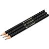 BRILY Matita B da disegno (3 matite) | Set da 3 pezzi